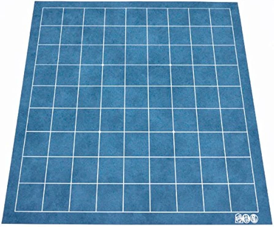 Amazon | 駒台付きのデニム柄の将碁屋マット将棋盤セット(プラ