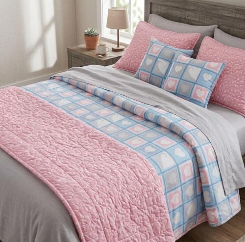 Image of Reversible Summer Blanket, AC Comforter AC Blanket for Summer | AC Comforter Double Cooling Quilt Dohar Bed