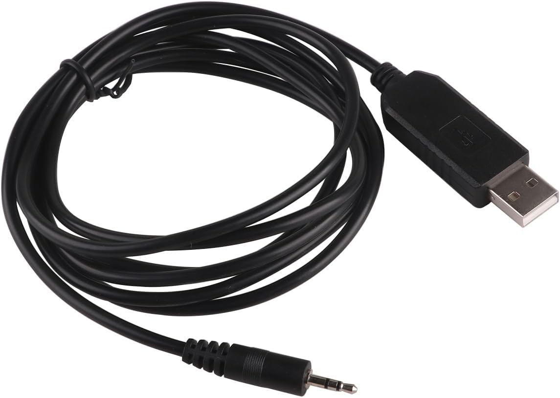 AP9630 AP9631 940-0299A Console Cable for APC Network Management Card P2303GT USB RS232 Serial to 2.5mm TRS Stereo Jack Plug PC Link (6FT)