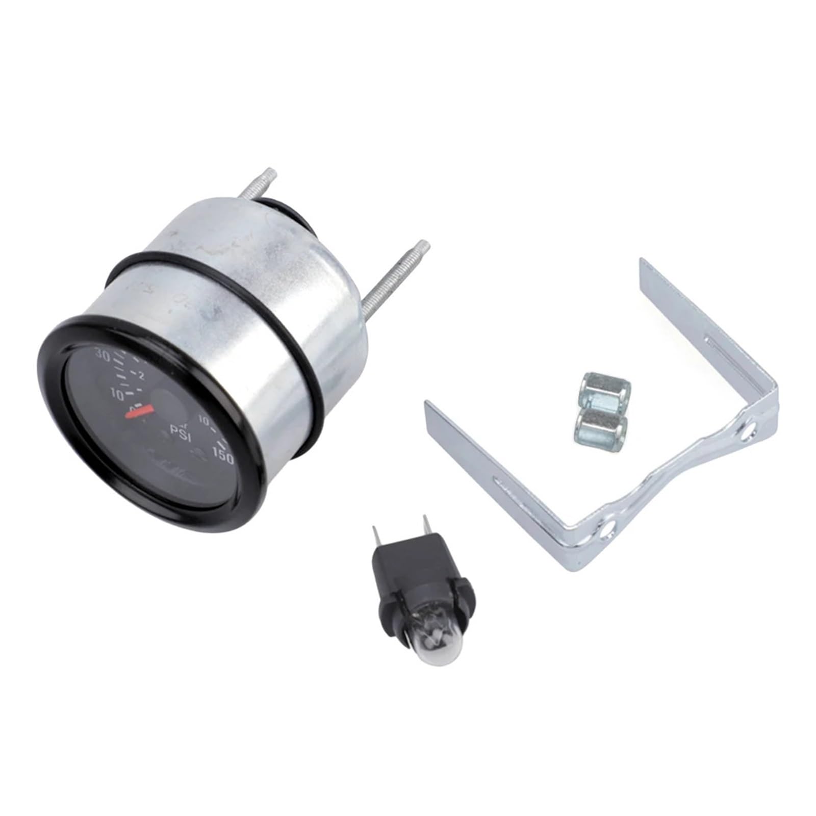 Manómetro, Barómetro con puntero mecánico coche, manómetro de presión de 12V CC, 2 ", 52mm, 0-10bar, 0-150Psi, con Sensor 1/8NPT