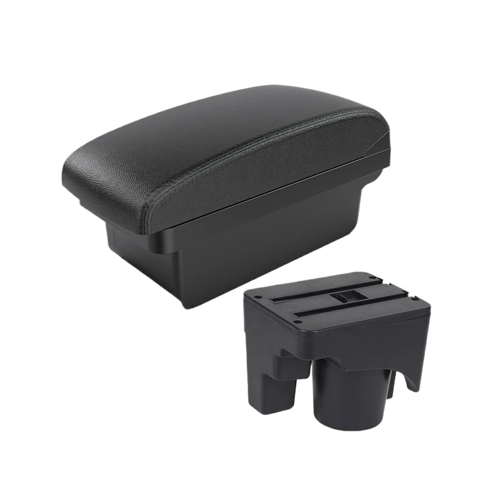Ggwqoops Car Armrests For Chery For Very (A13) 2011 2012 2013 2014 Car Armrest Interior Center Console Storage Box Usb Accessor Armrest Box(A2 Black line NO USB)