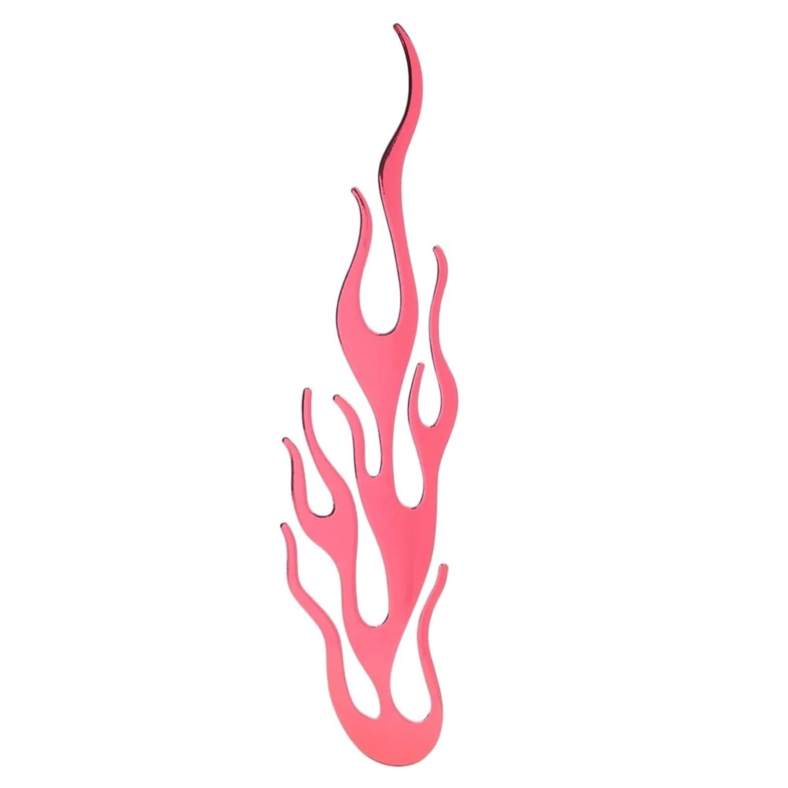 ZUXWUX Car Decal Car Sticker Flame Body Decoration 3D Accessory(Color1)