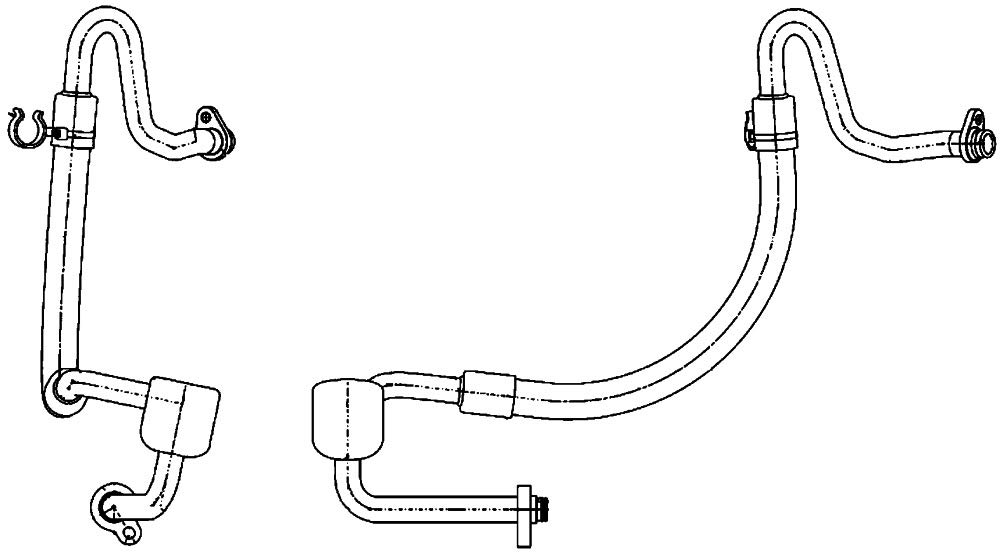 MAHLE Niederdruckleitung, Klimaanlage AP121000P