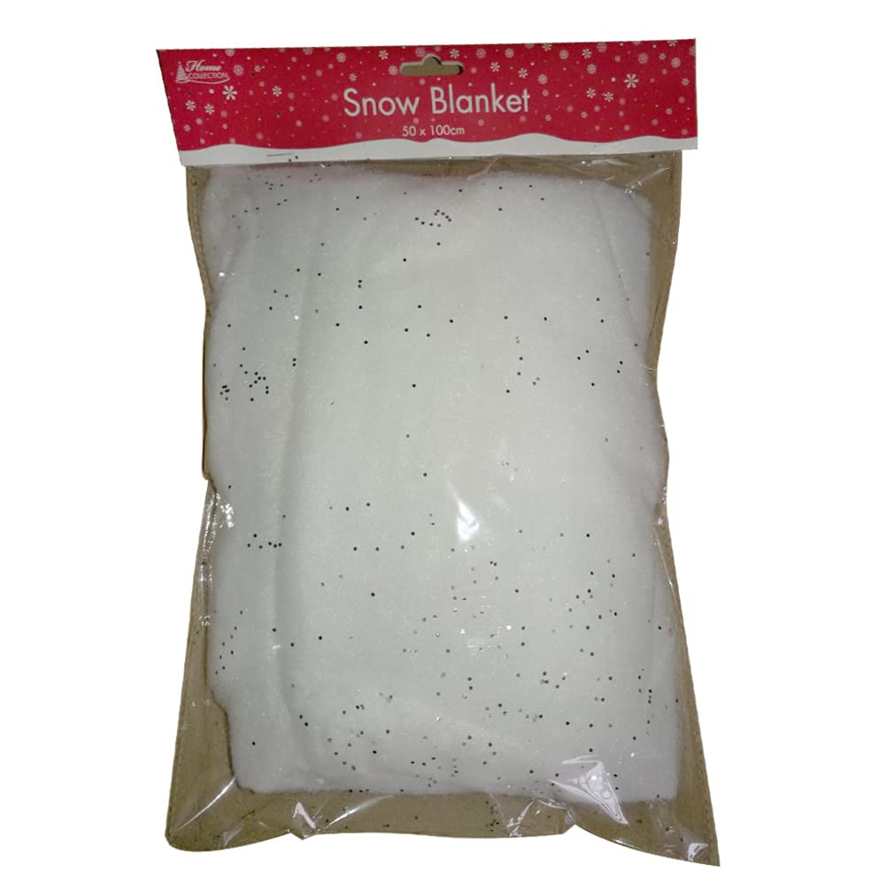 Christmas Snow Blanket, Artificial Snow Blanket Fake Snow Blanket for Christmas Decorations 32 x 39inch Fake Indoor Snow Blanket Artificial Snow Blanket Under The Christmas Tree