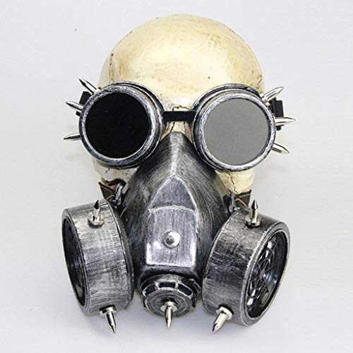 Gafas steampunk de médico de la peste para disfraces de Halloween masculinos 2