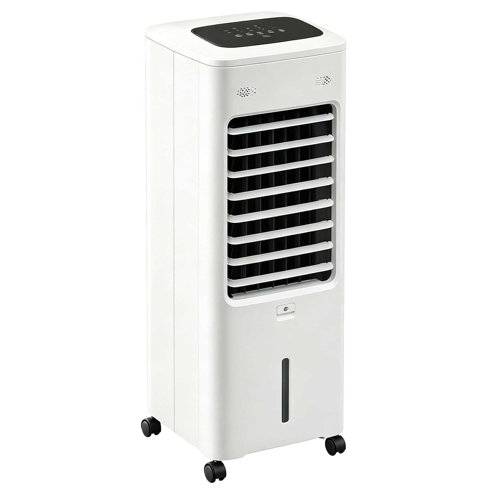 Evaporative Air Cooler, 28" Portable Swamp Cooler with 60° Oscillation