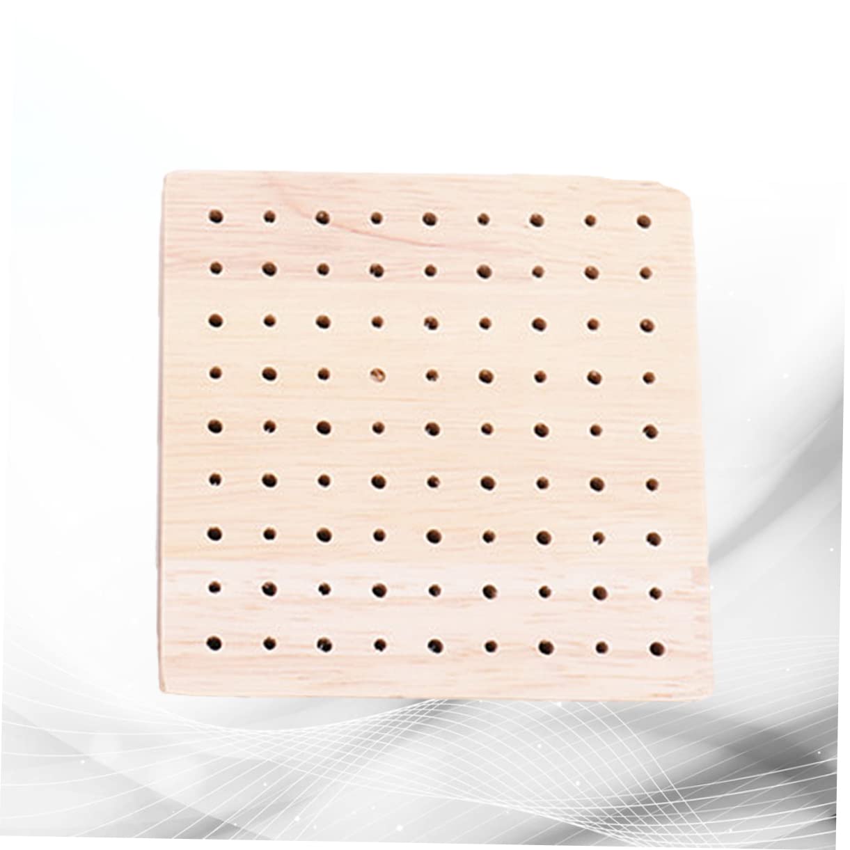 VILLFUL Square Wooden Base for Clay Figurines and Dolls - Durable Display Stand for Sculpting Ideal for Home and Store Use - Image 4