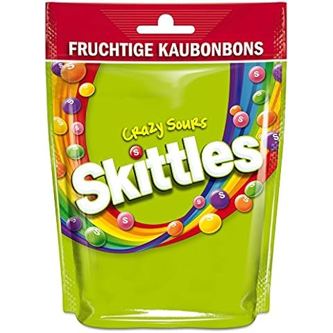 Skittles Crazy Sours 160g Cover