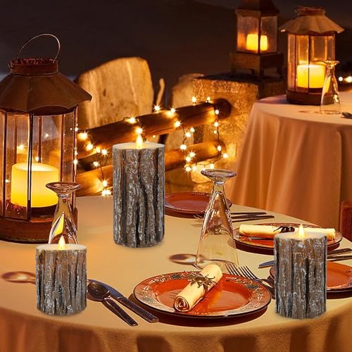 Vickiss-Flameless-Candles-Battery-Operated-Candles-4-5-6-Set-of-3-Birch-Effect-Real-Wax-Pillar-LED-Candles-with-10-Key-Remote-and-Cycling-24-Hours-Timer Vickiss Flameless Candles Battery Operated Candles 4 5 6 Set of 3 Birch Effect Real Wax Pillar LED Candles with 10 Key Remote and Cycling 24 Hours Timer