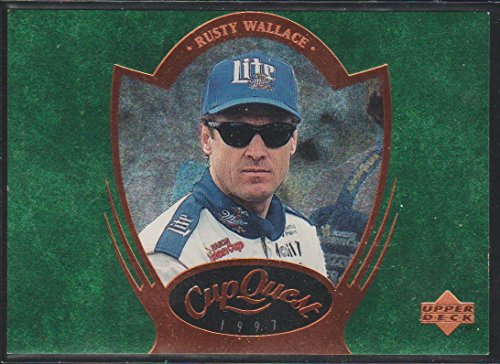 1997 Upper Deck Rusty Wallace NASCAR Cup Quest Racing Card #CQ5