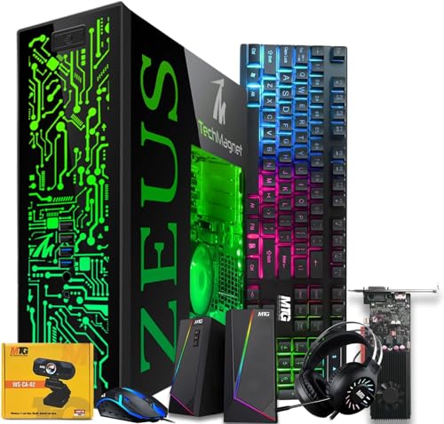 TechMagnet Gaming Desktop PC, Intel i5 4th Gen, Zeus Pro
