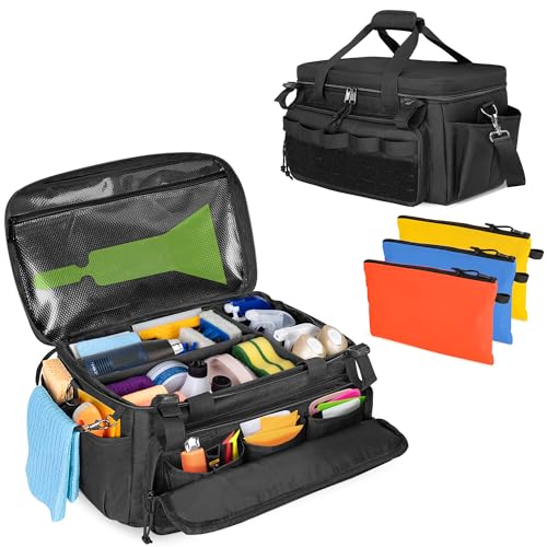 Rexmica 17-Inch Window Tint Tool Storage Bag with 3 Pouch and...