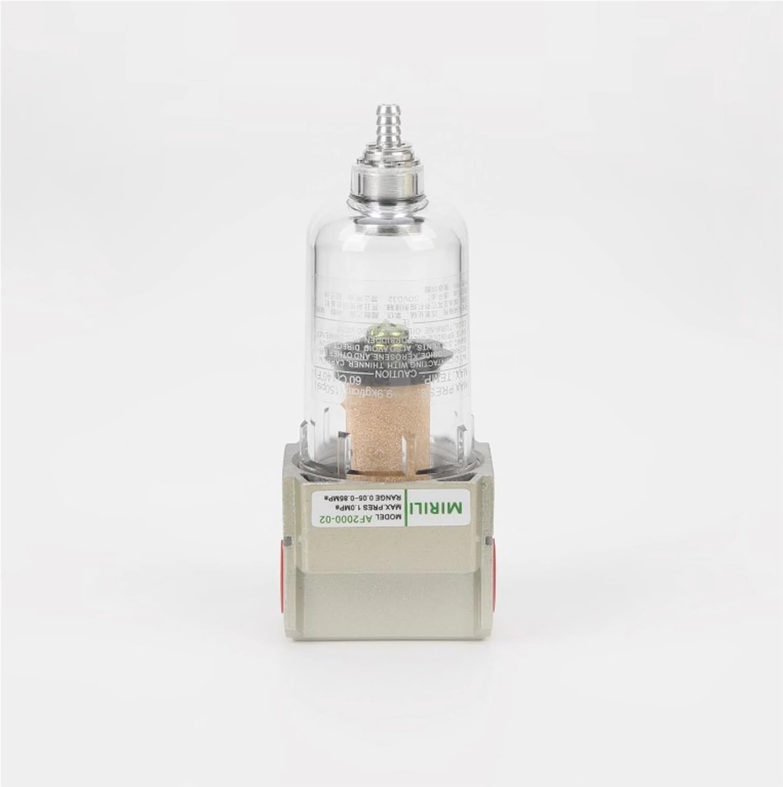 Separatore pneumatico olio-acqua AF2000-02 Filtro dell'aria Filtro del vuoto AF3000-03 filtro de cobre 1/4 Compresor de aire