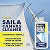 Star Brite Concentrated Sail & Canvas Cleaner - Specially Formulated for All Natural & Synthetic Fabrics - Deep Cleans, Protects, Deodorizes - 16 Oz Concentrate Makes 64 OZ of Cleaner (082016)