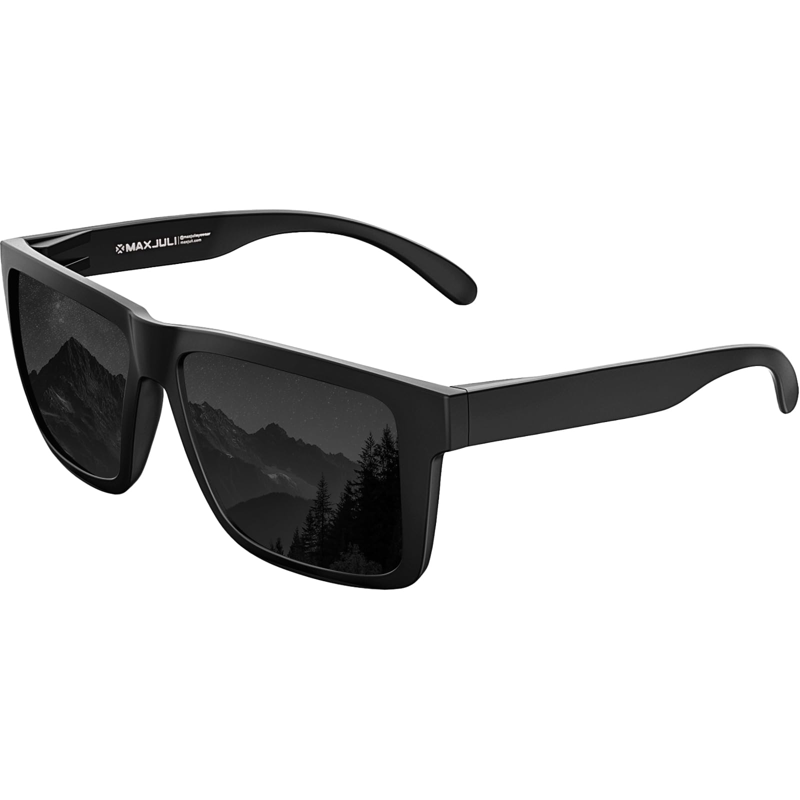 MAXJULI XXL Size Extra Large Z87 Sunglasses for Big Wide Heads Men TR90 Ultralight UV400 Protection Glasses 8228