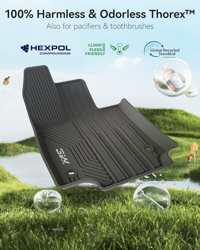 Image of 3W Floor Mats & Cargo Liner Fit 2019-2025 Toyota RAV4(Not Fit Hybrid)