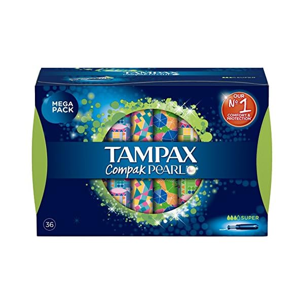 Tampax Compak Pearl Super Tampons, 36 Stück