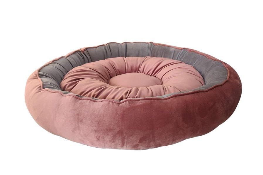 Cutepups (XXL Size,Persian Green/Orange Color Round Shapes and Reversible Soft Velvet Dog Bed for Sleeping and Non-Slip Bottom Pet Bed for Dog (B0CWDN4C96) Amazon Price History, Amazon Price Tracker