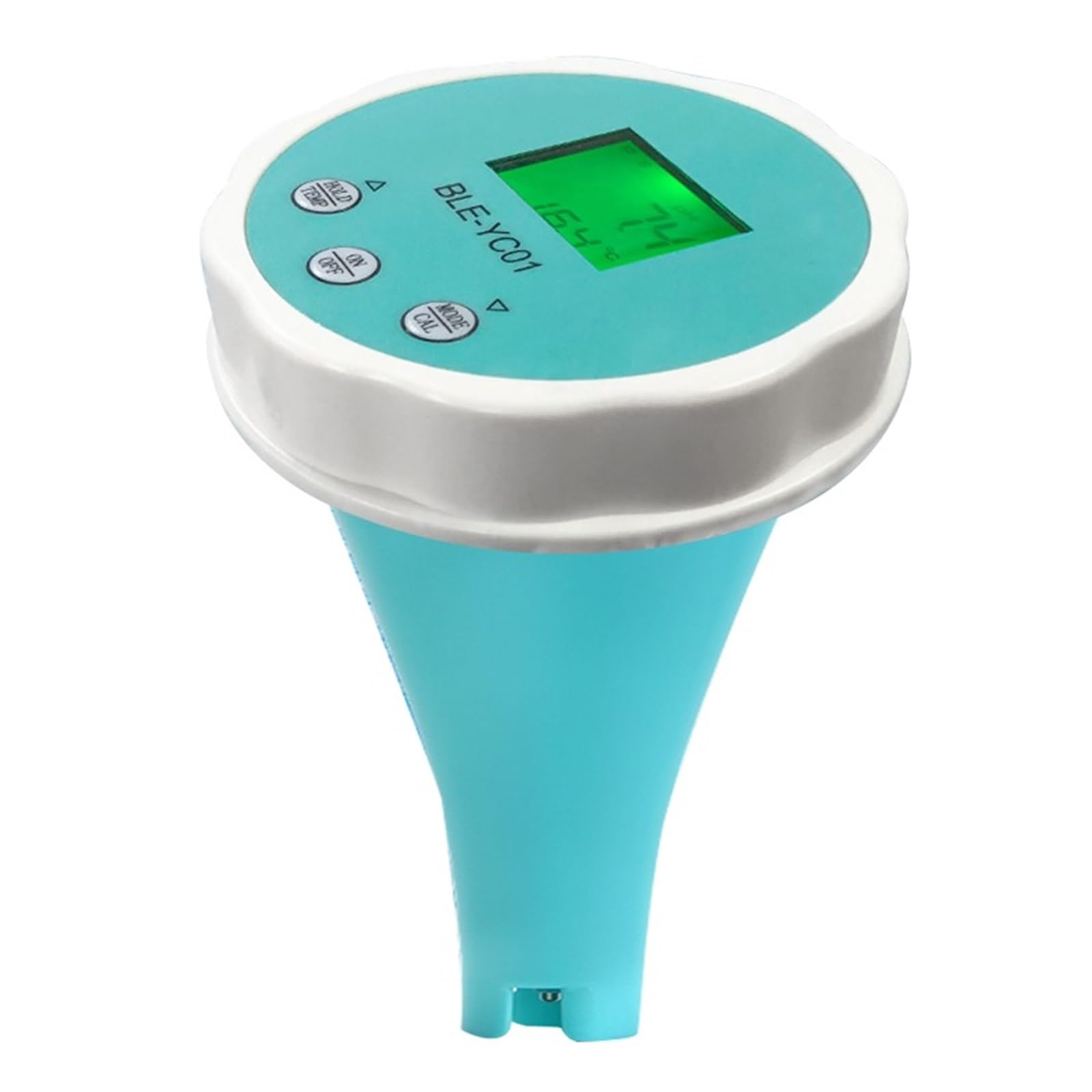 6In1 Rilevatore Dela qualità Del'acqua PH EC TDS ORP Test Temperatura del Cloro Display LCD Retroilluminato App Visualizzazione Remota for La Piscina Rilevamento Rapido E Preciso