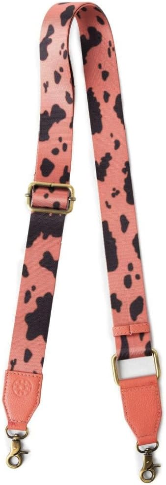 Myra Bag Western Leather Shoulder Bag Strap - Tote Crossbody Purse Cow Print Strap Replacement