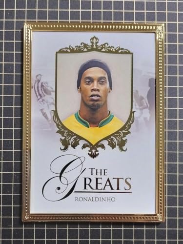 ノーブランド品 11 Limited Edition Ronaldinho Gold Frame Cards Futera Unique, m20893348749