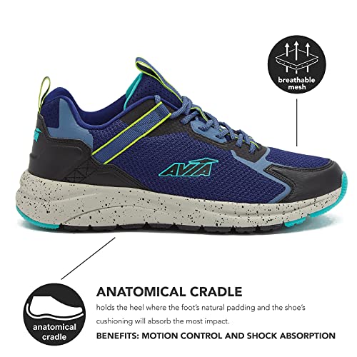 Avia Canyon Men’s Trail Shoes and Walking Sneakers with Arch Support and Breathable Mesh2