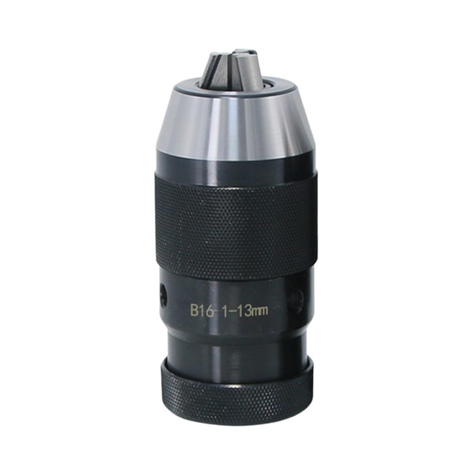 Mandrin de perceuse à serrage automatique automatique B10 B12 B16 B18 B22 C6 8 10 12 16 MT1/MT2/3/4, bielle à tige conique universelle(B16 1-13mm)