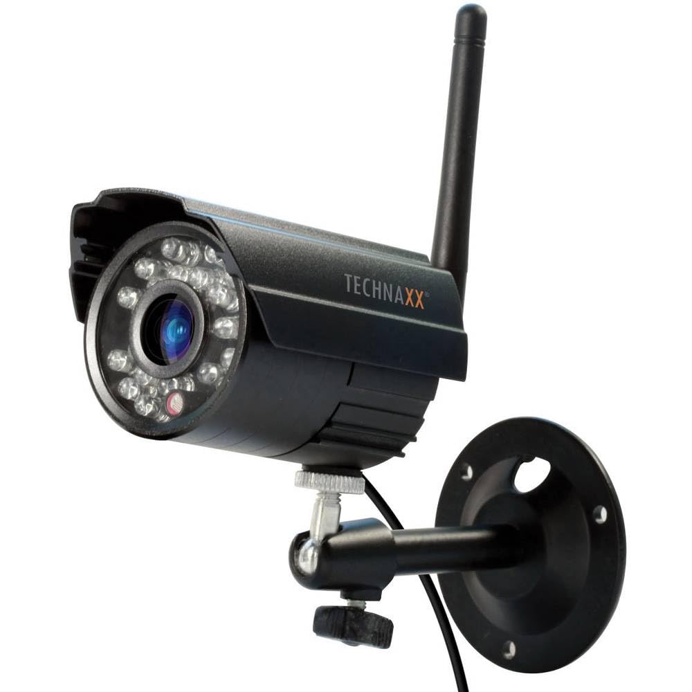 Technaxx Dodatkowa kamera do monitoringu TX-28 Easy zestaw kamer wraz z czujnikiem CMOS i czujnikiem ruchu PIR, 1 sztuka (1 opakowanie)