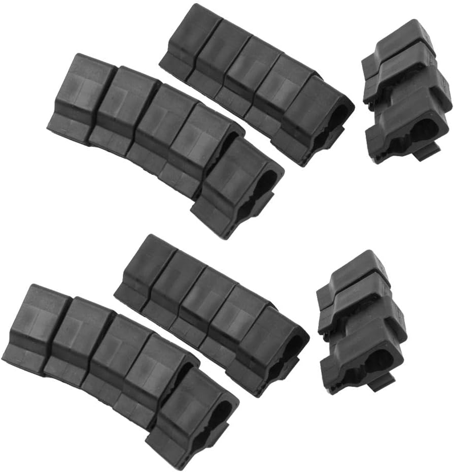 2X 14pcs Golf Club Organizers Clip Power Holder Protect Iron Driver Putter Bag