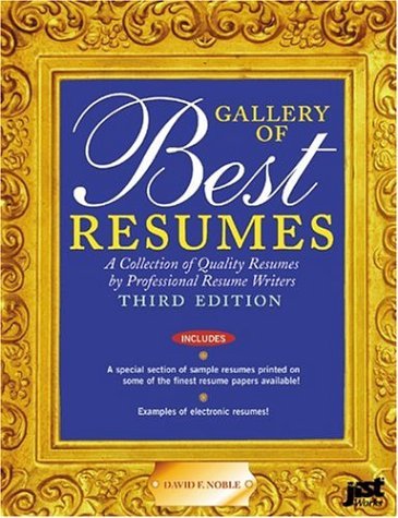 Buy Gallery of Best Resumes: A Collection of Quality Resumes by Professional Resume Writers — BookShops.in