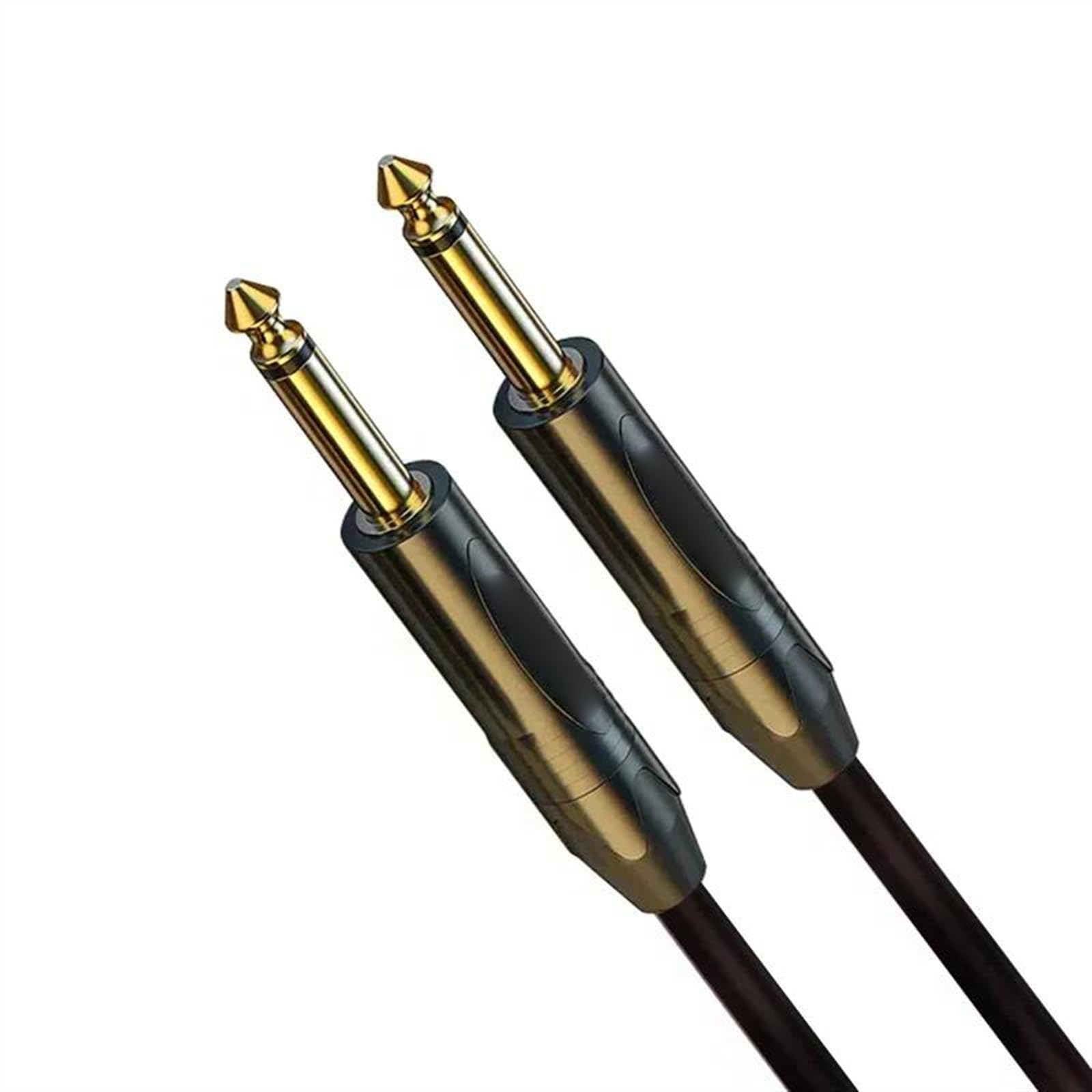 Kabel Audio 6,5 Mm Do 6,5 Mm Z Męskiego Na Męskie Do Kabla Miksującego Dźwięk Gitary Basowej Kabel do Instrumentów Gitarowych (Color : 04, Size : 10m)