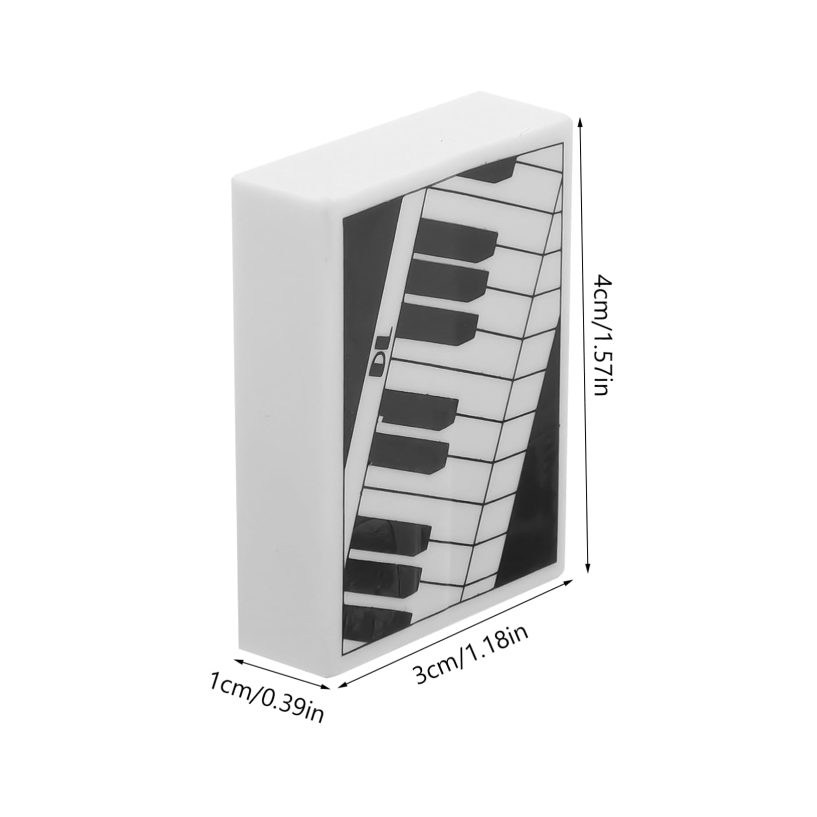 DOITOOL Portable School Erasers 6pcs Pencil Erasers Bright Colorful Cartoon Design Great for