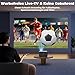Beamer-4K [Kompatibel mit Netflix & Offizielle App] 2026 Neuer 1080PHD Mini-Smart Beamer-Heimkino mit eARC CEC, Autofokus Projektor WiFi6, Bluetooth, Dolby Audio Outdoor Projector