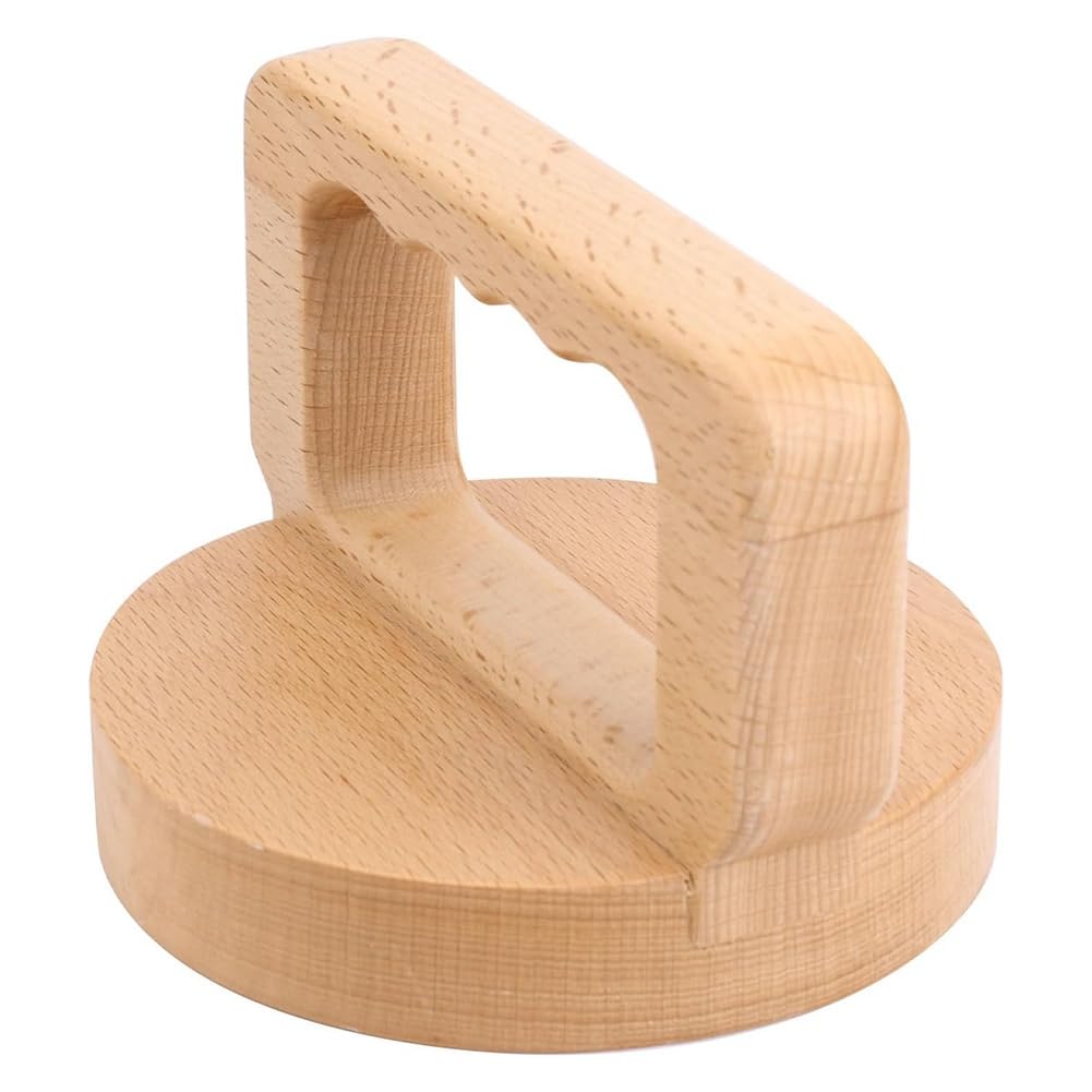 Luobannm Wood Baren for Printmaking,Beech Block Printing Tool Printing Tool Hand Printing Tool Linoleum Block Printing Tool