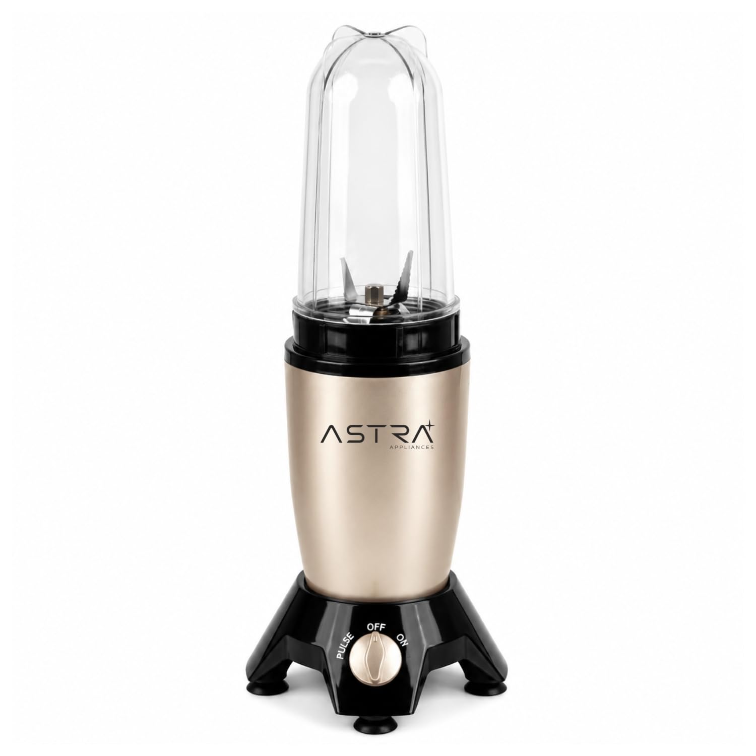 Nutri Blender 400W Hybrid Motor | 300ml & 700ml BPA-Free PC Jars | Personal Smoothie & Juice Blender | Shipper Cap, Strainer Cap & Lid Cap Included | 1.5m Copper Power Cord-image-43