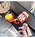 Mulafnxal Compatible with Airpods 1&2 Case,Cute 3D Funny Cartoon Character Silicone Airpod Cover,Kawaii Fun Cool Stylish Keychain Design Skin,Fashion Cases for Girls Kids Teens Boys Air pods(Popcorn)