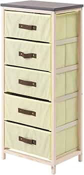 Amazon|永井興産 収納ハンプチェスト5段 幅43×奥行30×高さ98cm Amazon|永井興産 収納ハンプチェスト5段 幅43×奥行30×高さ98cm