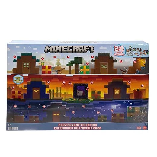 Mattel Minecraft advent 2022