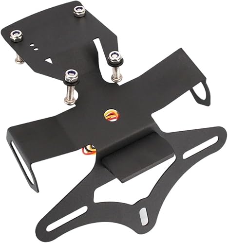 Motorcycle License Plate Holder Bracket Tail Tidy Fender Eliminator Compatible With Z900 Z 900 2017-2018-2019-2020 (Size No logo)