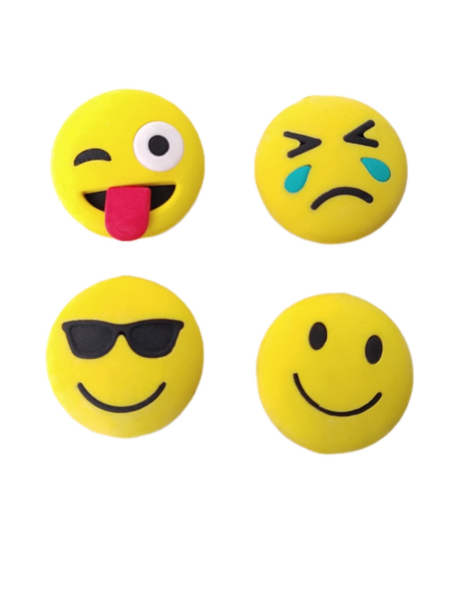 Sunshades Smiley Eraser Cartoon Face Pencil Eraser Emoji Rubber Assorted Style for Return Gift Birthday Gift - Pack of 6 (B0BY9M8D8C) Amazon Price History, Amazon Price Tracker