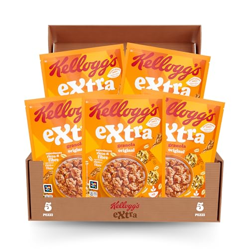 Kellogg's Extra Classico, 375g (Confezione da 5)