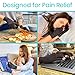 Vive Rheumatoid Arthritis Gloves - Men and Women Fingerless Compression Wrap for Hand Pain and Osteoarthritis - Black Hand Wrap for Arthritic Joint Symptom Relief - Open Finger Fit