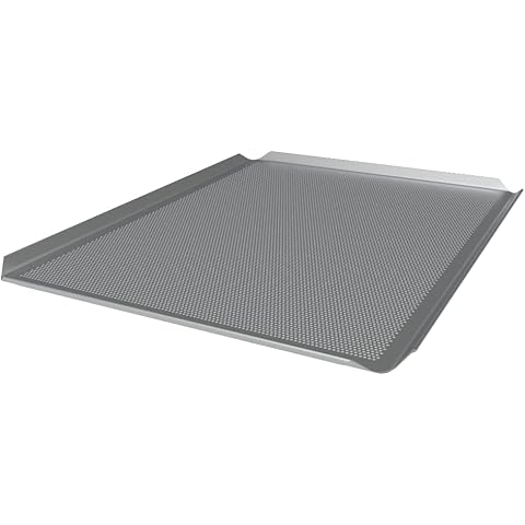 Backblech 46 x 35 cm Baguetteblech Lochblech Pizzablech Kuchenblech Kompatibel/Ersatz Cover