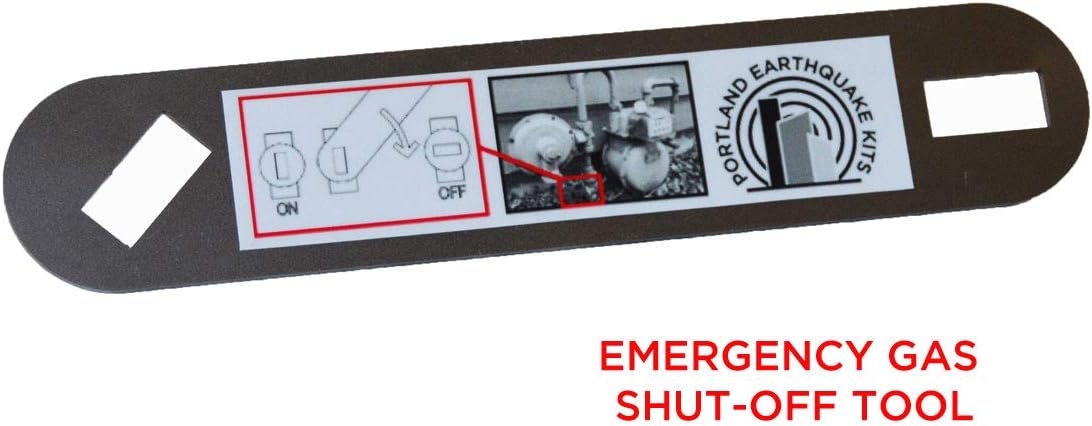 Earthquake Essentials Kit by Portland Earthquake Kits - Best 30-90 Day Shelter-In-Place Home Emergency Kit/Comfort Kit. Prepare your home for The Big One - - 
