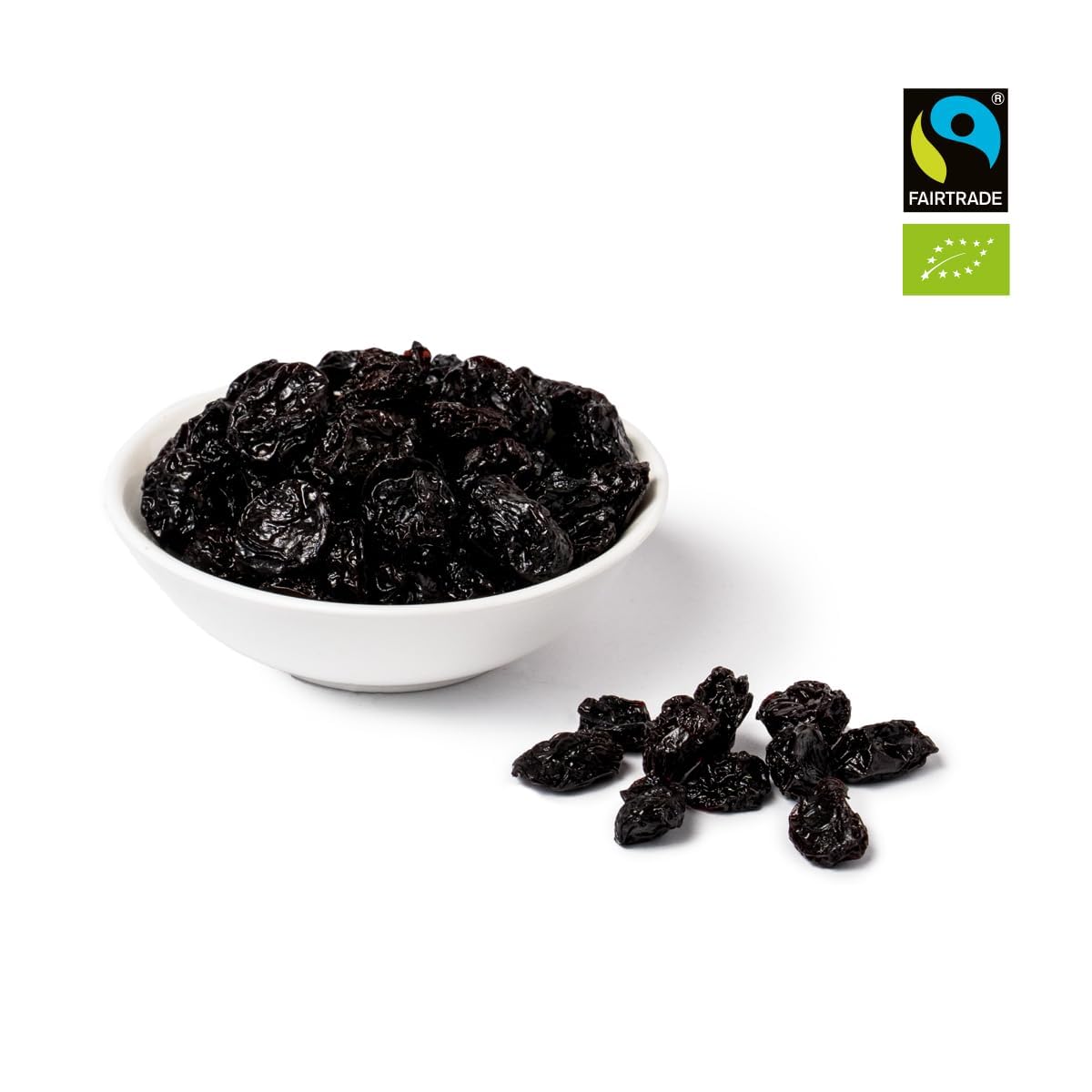 PAKKA - Cerezas ácidas secas premium ecológicas de comercio justo, sin azúcar añadido, recolectadas de forma silvestre directamente por pequeños agricultores de Samarcanda, Uzbekistán, veganas (1 kg)