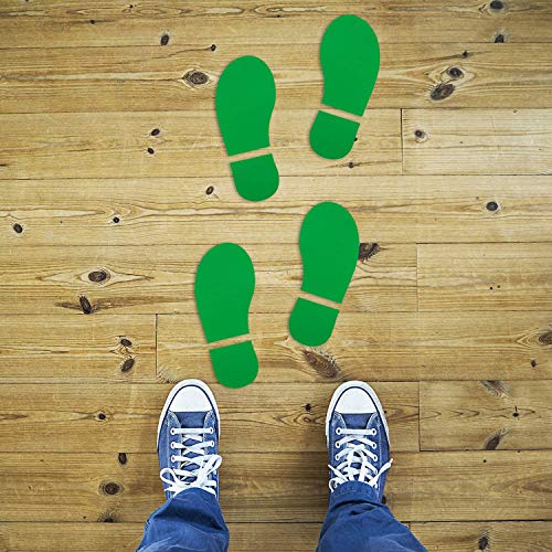 45 Pairs 90 Prints Kids Shoes Decals Footprint Stickers Decals Floor Wall Stairs For Class, Dance Studio, Floor Stickers Party Decoration Celebrate St. Patrick's Day (Mix-Color) #TOP3