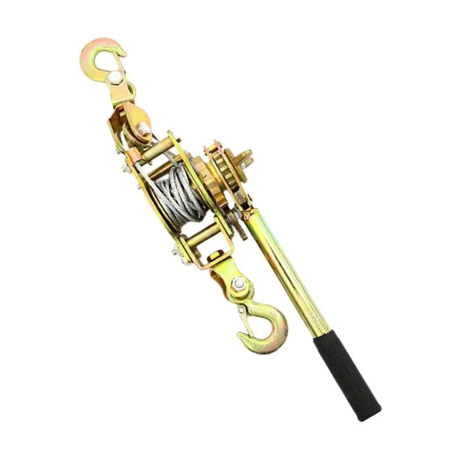 Heavy Du Rope Teoner Polea con trinquete manual de 2T Capaci ideal para levantar barcos y remolques y elevación fiable