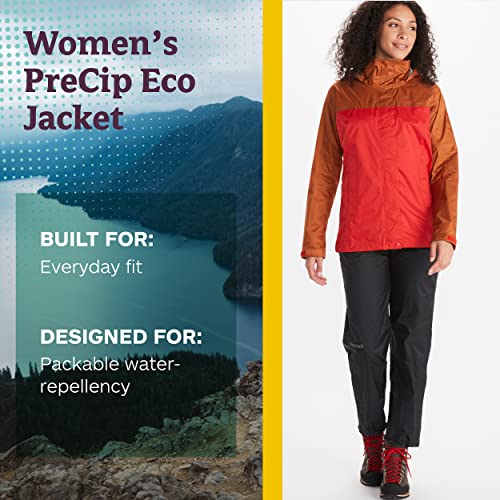 Marmot Women's Precip Eco Jacket | Classic, Breathable, Water-Resistant | Arctic Navy, Xx-Large #TOP1