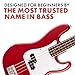 Fender Squier Debut Series Precision Bass Guitar, Beginner Guitar, with 2-Year Warranty, Includes Free Lessons, Dakota Red with Matte Finish