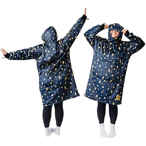 Big Blanket Hideout Hoodie Navy Stars | Soft, Cozy Comfort for the Whole Family | 2024 Edition Cover